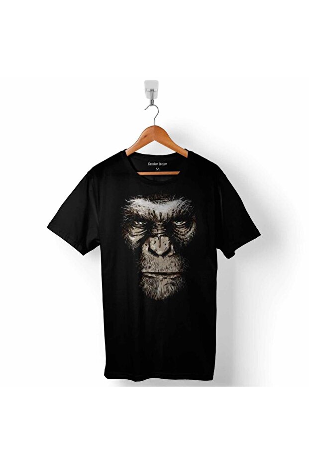 Monkey Hell Caesar Evolution Monkey War Planet Apes Printed T-Shirt Unisex T-Shirt