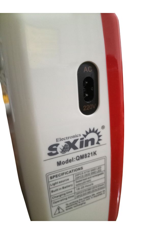 SOXIN ÇOK FONKSİONLU, RADYOLU IŞILDAK. - 5