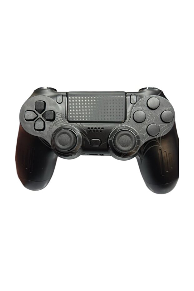 Ps4 Rgb Spiderman Işıklı Gamepad Ağ Örümcek Desenli Joystıck - 3