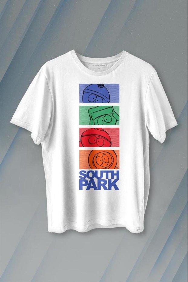 South Park Kenny Cartman Kyle Stan TV Series Movie Printed T-Shirt Unisex T-shirt