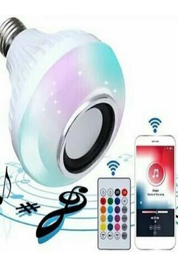 CM LED AMPÜL +HOPÖRLÖR SPEAKER BLUETOOTH 9 W - 1