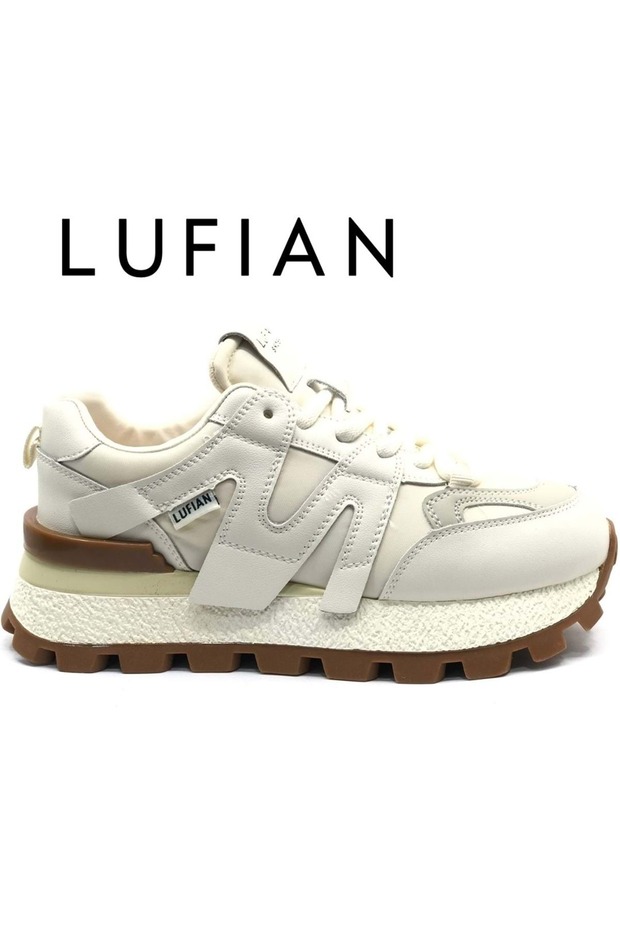 121230019 Emily Sneaker Unisex Deri Spor Ayakkabı Beyaz