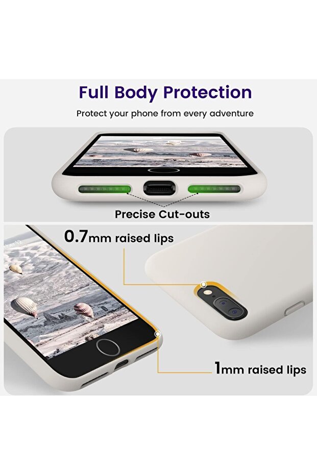 Case for iPhone 8 Plus, iPhone 7 Plus Case, Soft Silicone Microfiber Lining (Shockproof) - 2