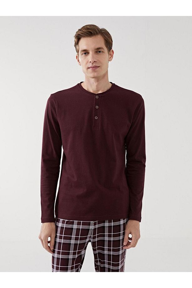 Standart Kalıp Erkek Pijama Takımı - 1