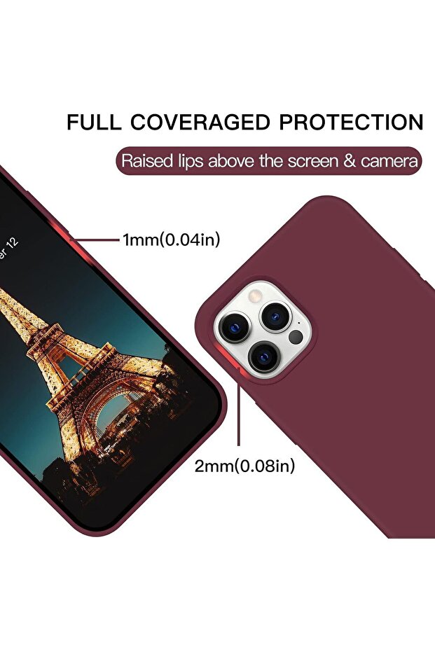 حافظة إطلاق متوافقة مع هاتف Iphone 12 Pro Max [بطانة ناعمة مضادة للخدش من الألياف الدقيقة] - 4