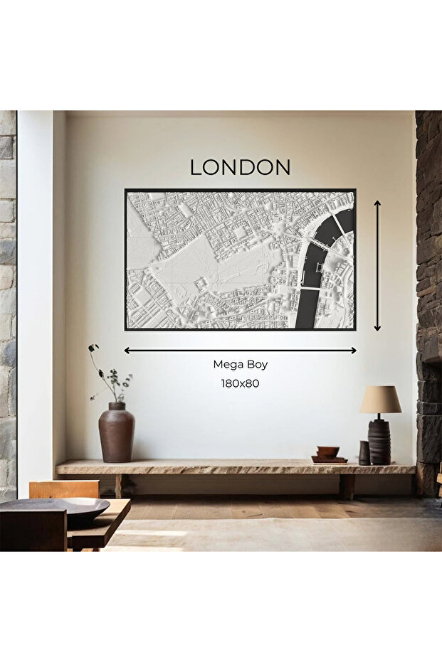 3D Everest Harita Tablo - 3