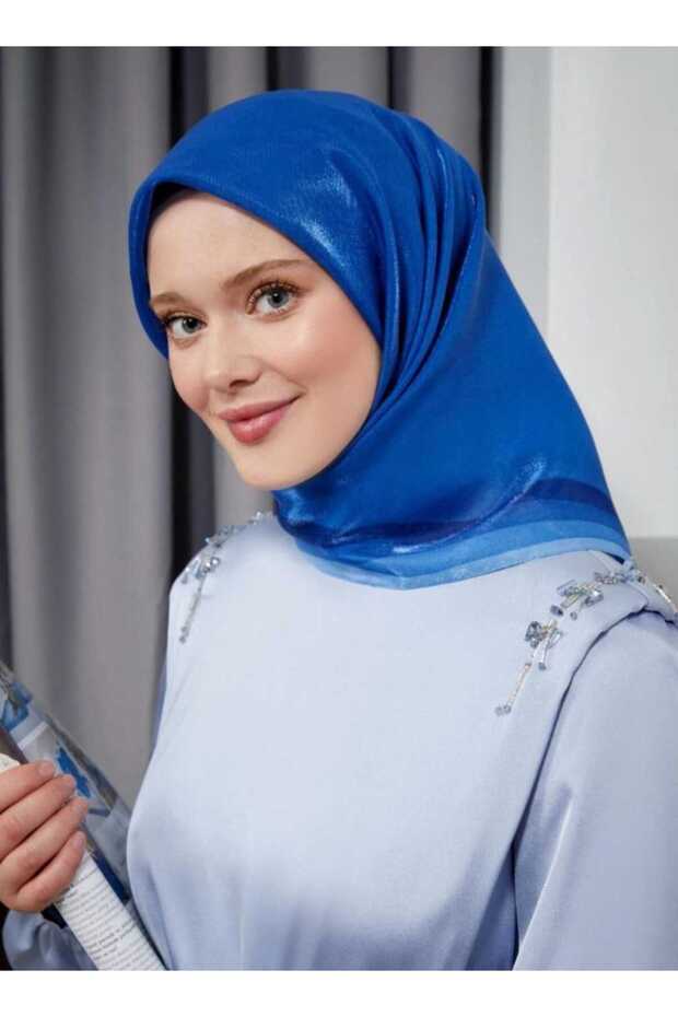 Simli Kehribar Eşarp - 1