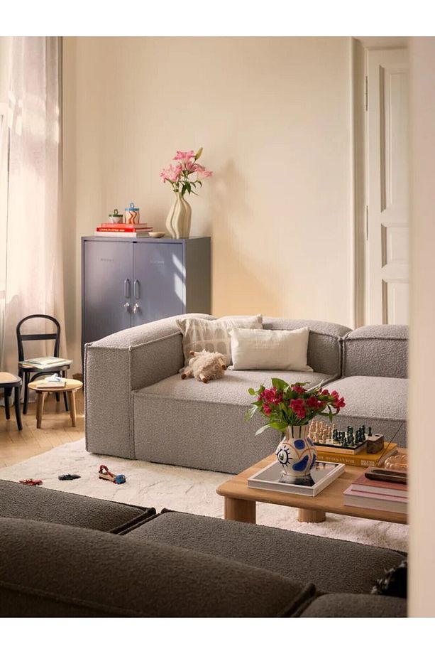 Yumuşak Oturumlu Soft Modüler Kanepe, Bukle (4-Kişilik) - InNature HOme - 2