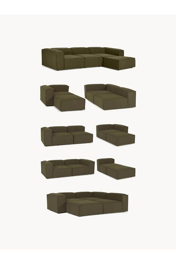 Yumuşak Oturumlu Soft Modüler Kanepe, Bukle (4-Kişilik) - InNature HOme - 7