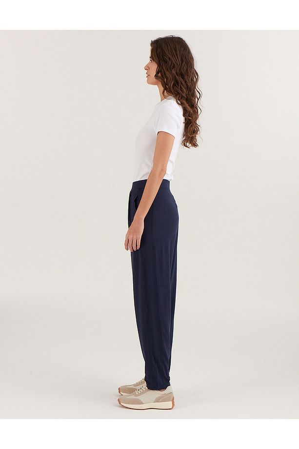 Tapered Fit Örme Pantolon - 8