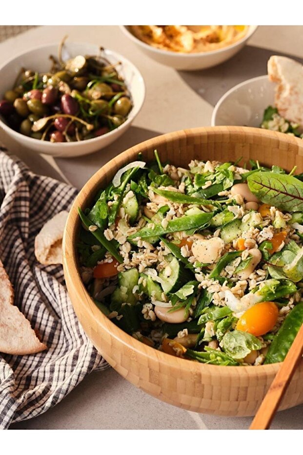 bambu servis kasesi, bambu, 20 cm - 1