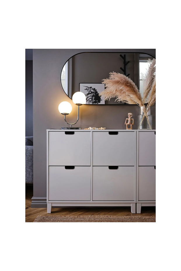 Simrishamn Abajur İkili Dekor Abajur 42 cm - 5