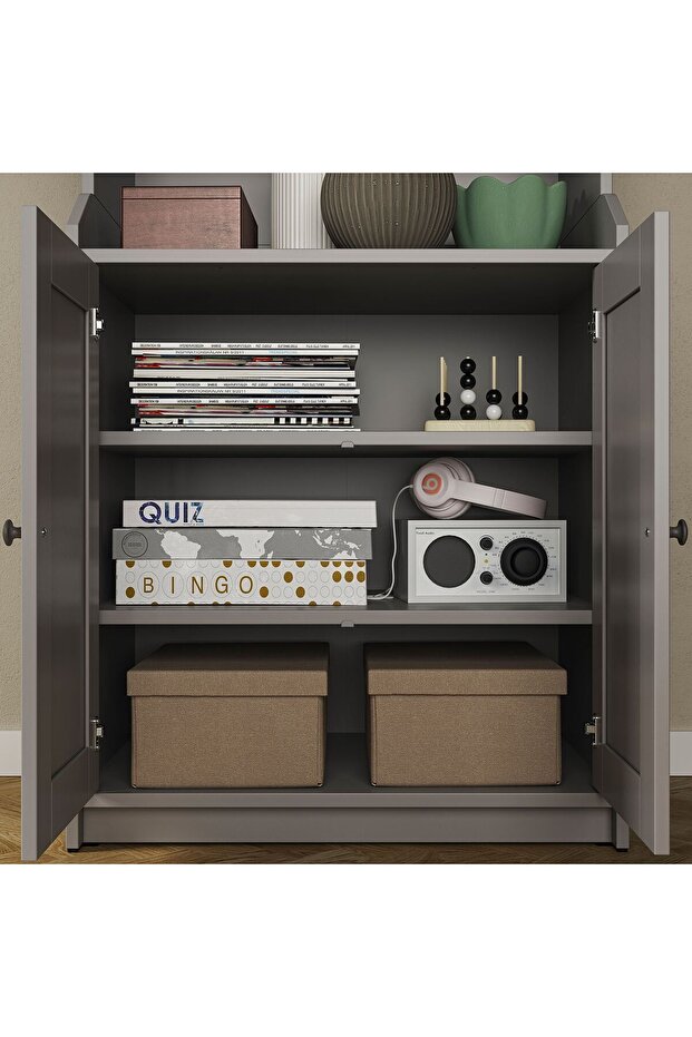 dolap, gri, 70x199 cm - 6