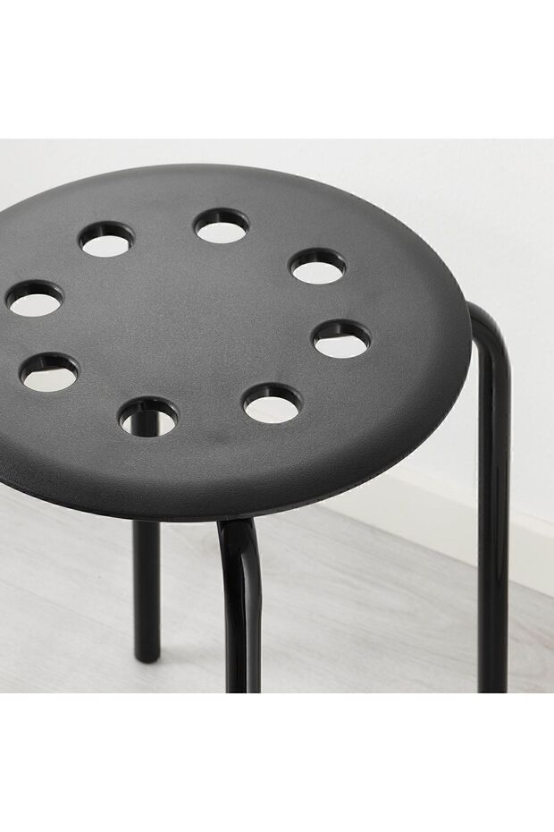 Marıus Tabure Siyah - 5