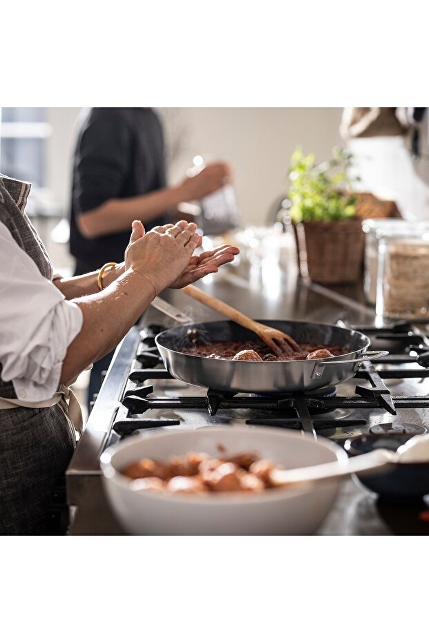 HEMKOMST 32 CM PASLANMAZ ÇELİK TAVA - 2