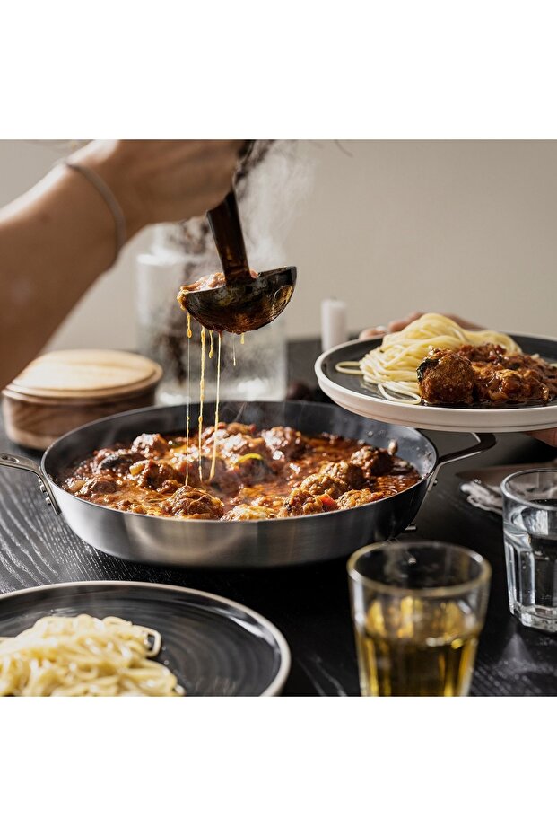 HEMKOMST 32 CM PASLANMAZ ÇELİK TAVA - 1