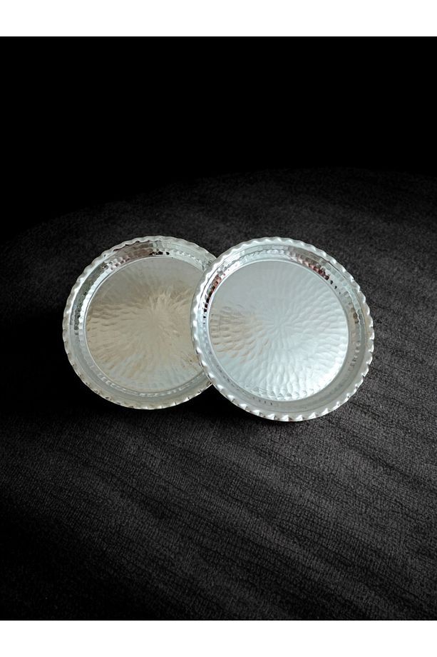 Bakır Servis Tabak, Künefe Tepsi 18 cm - 3
