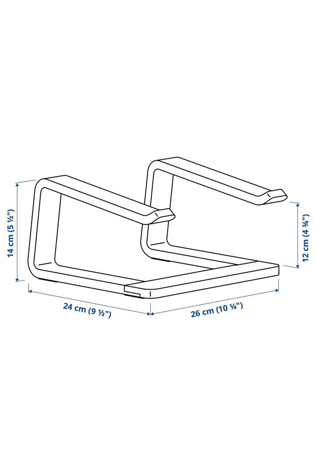 Stenerik White Laptop Support - 5