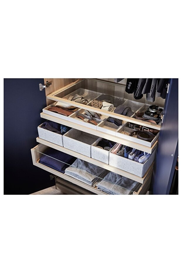 Komplement Kutu Seti, Açık Gri - 2