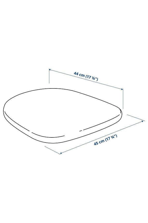 Polyester Odger Çalışma Sandalyesi Oturma Minderi, Gri, 44x45 Cm Gri Tekli - 4