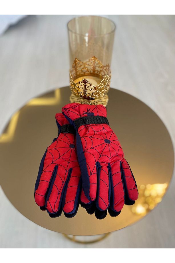 Spiderman Çocuk Kar Eldiveni - 1