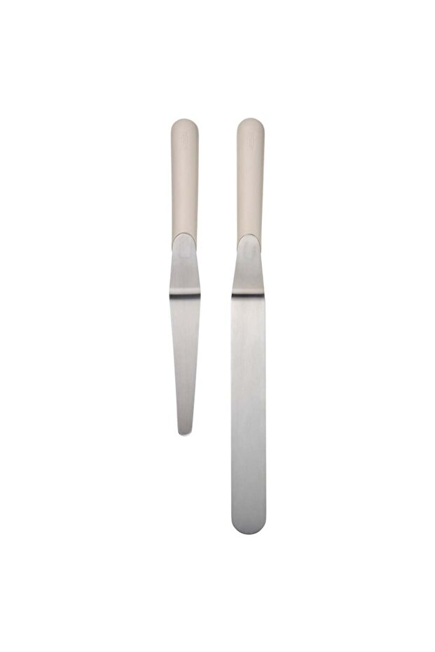 Qui̇ck 2-Pack Gray Cake Spatulas 0009876765