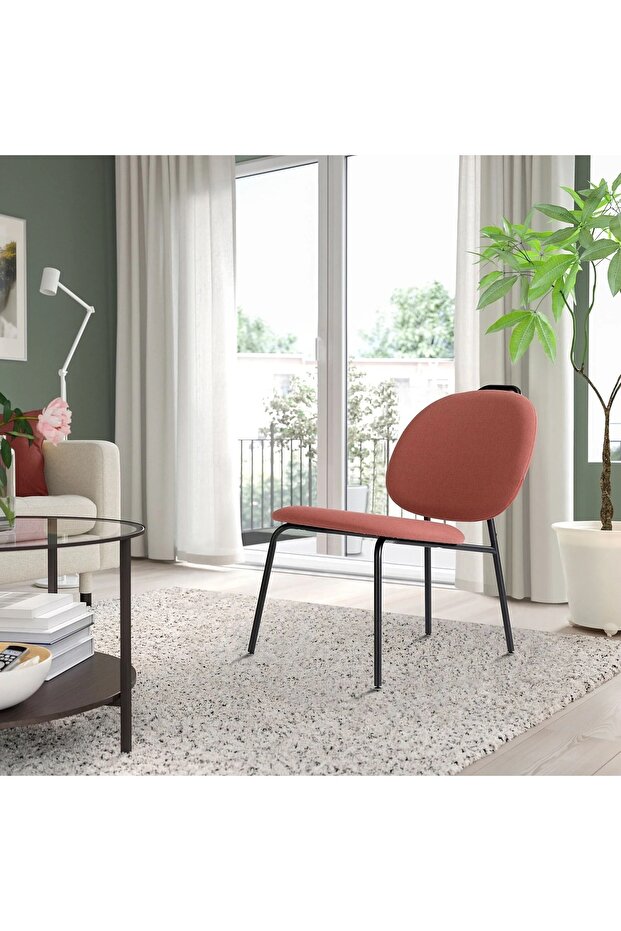 tekli koltuk, diseröd kırmızı - 1