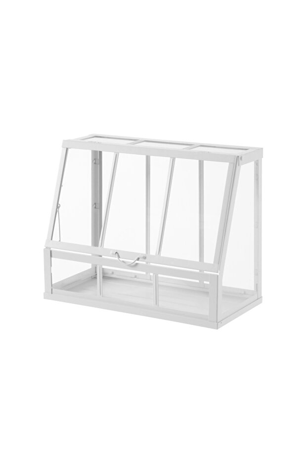 AKERBAR mini sera beyaz 45x22x35