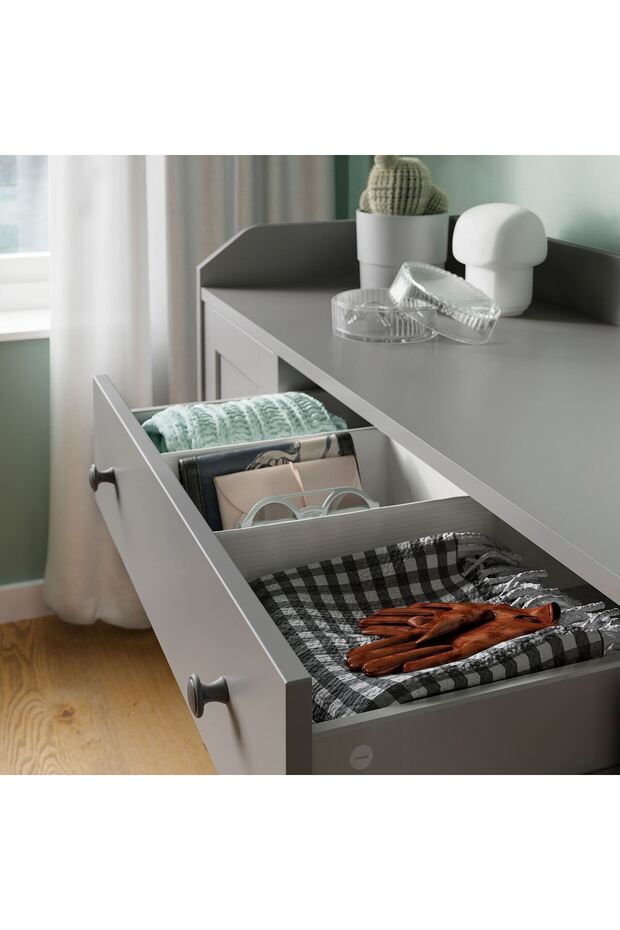 dolap, gri, 140x84 cm - 5