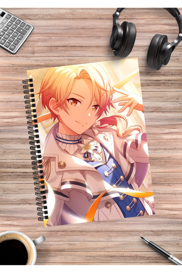 مشروع Sekai Pjsekai Tenma Tsukasa Anime Spiral Notebook A5 (50 ورقة)