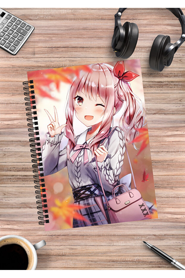 Project Sekai Akiyama Mizuki Anime Spiral A5 Notebook - 50 Sheets