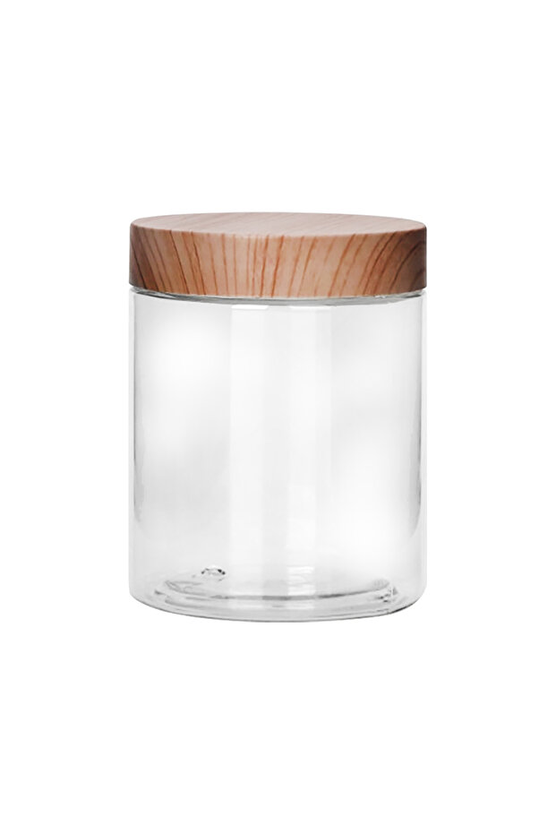 Round Air-Tight PET Jar, 500ml Plastic Container, RF10507