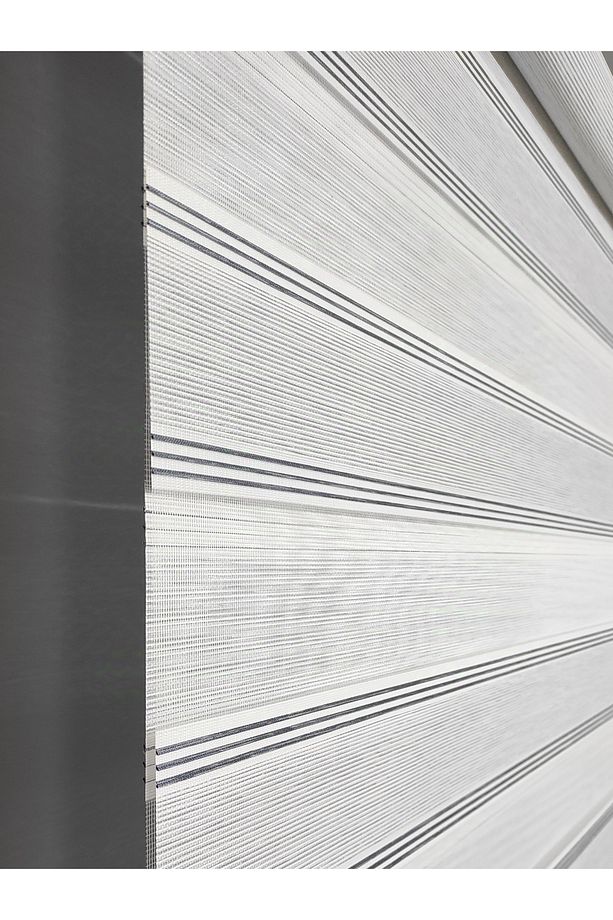 Gri Çizgili Zebra Perde 10205 V-03 - 5
