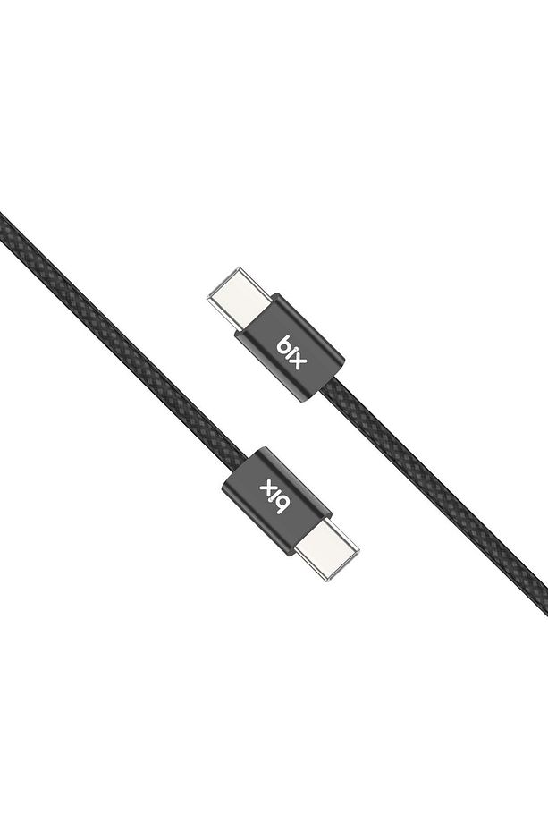 Type-c To Type-c 60w Örgülü Şarj Ve Data Kablosu 1 Metre Siyah - 3