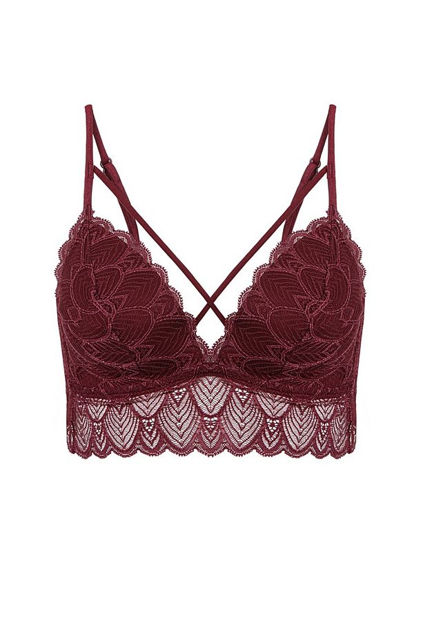 Mozi Bralet Şarap Rengi - 3