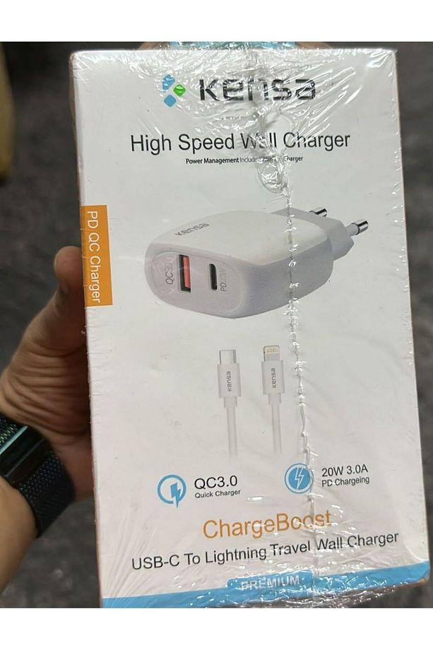 AYFON  Prizde Hızlı Şarj Cihazı, çift girişli ve kablo USB-C ile 20W USB-C Phone Şarj Cihazı,K-A - 8