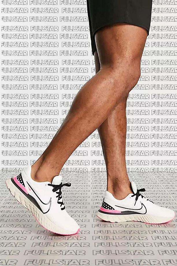 İnfinity React Run Flyknit 3 Running Shoes White Erkek Koşu Ayakkabısı Beyaz - 3