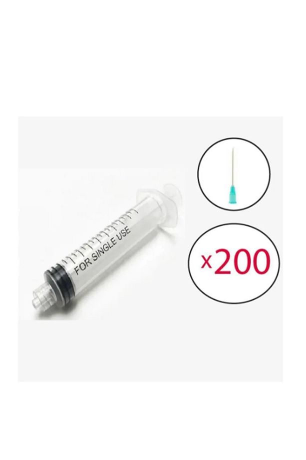 5 ml Luer Lock Kilitli Yeşil İğneli Enjektör 08*38mm (21g*11/2) 200 Adet - 2