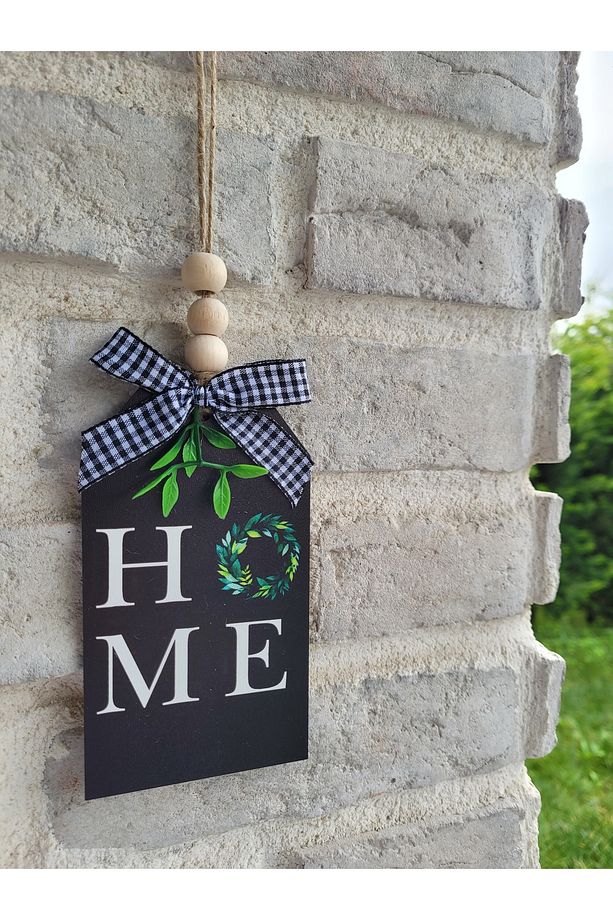 İskandinav Tarz HOME Kahve Köşesi Mutfak Dolap Balkon Duvar & Mini Kapı Süsü - 6
