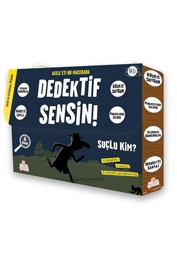 DEDEKTİF SENSİN SERİSİ 4 KİT