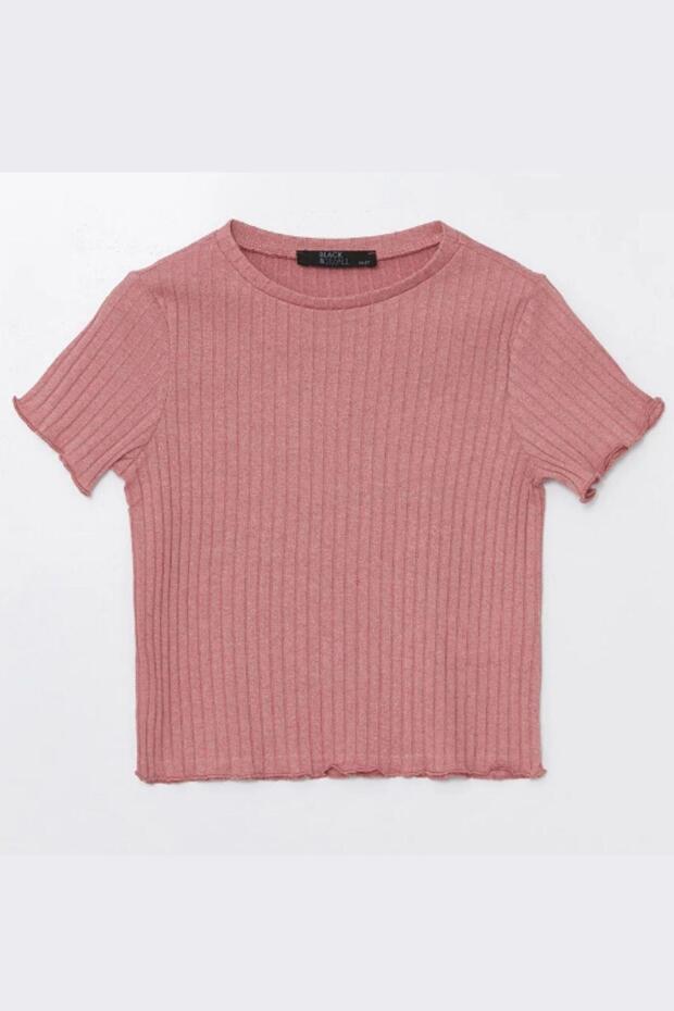 Girl's Camisole Tshirt Pink - Font
