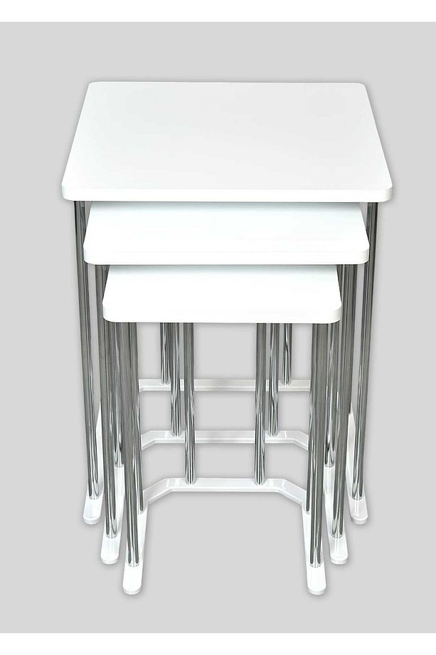 Erciyes 3 lü zigon sehpa mdf - 3