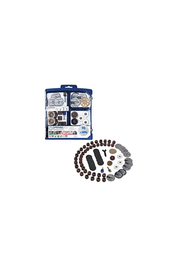 MULTI TOOL KIT 70PCS SPEEDCLIC DREMEL - 1