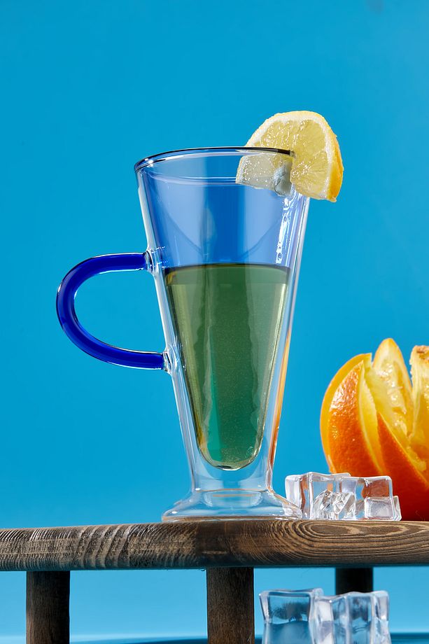Çift Cidarlı 230 ml Borosilikat Çay Kahve Nescafe Ve Meşrubat Bardağı El Yakmaz Kokteyl Bardak - 5