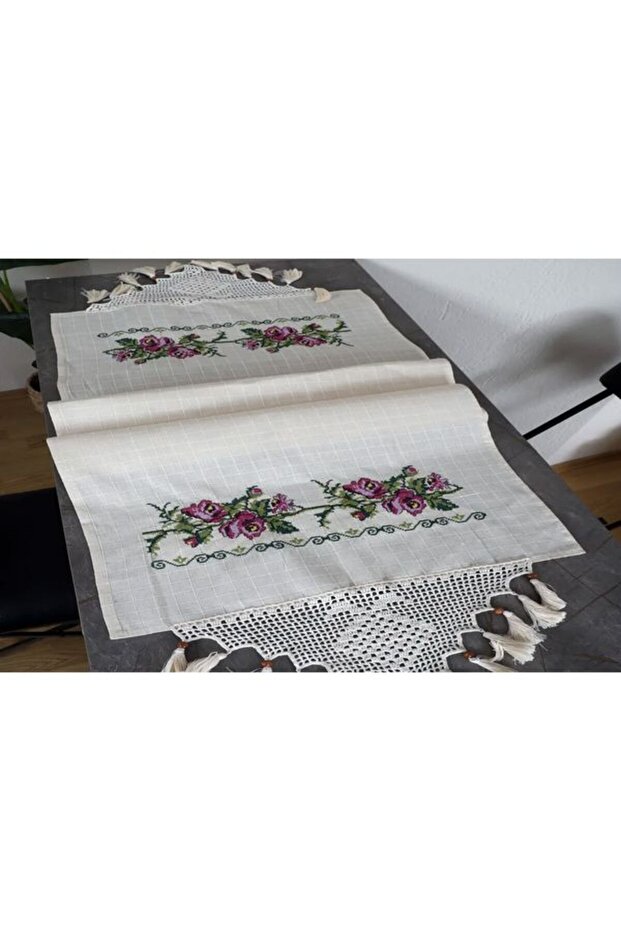 غطاء ثلاجة من Cross Stitch Runner - بلوم 100% قطن