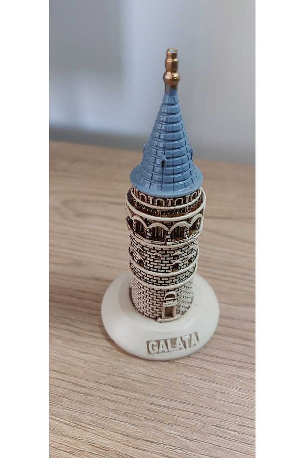 Galata Kulesi Biblo 11.5 cm BEJ - 3