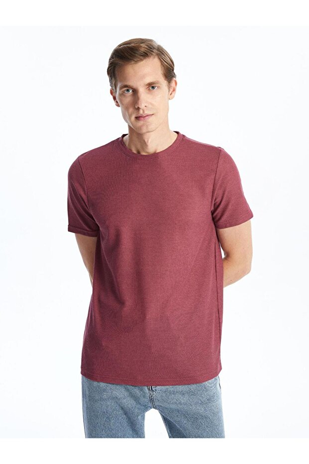 Crew Neck Short Sleeve Men's T-Shirt