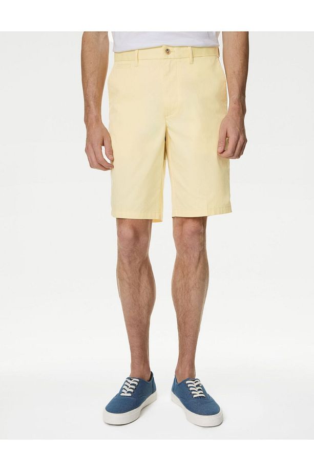 Regular Fit Chino Şort - 2
