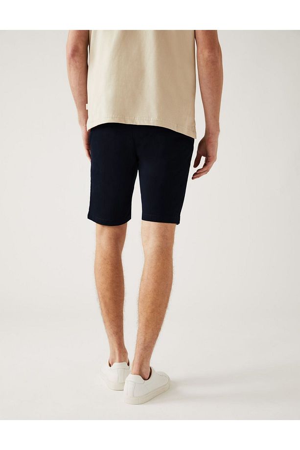 Regular Fit Chino Şort - 3