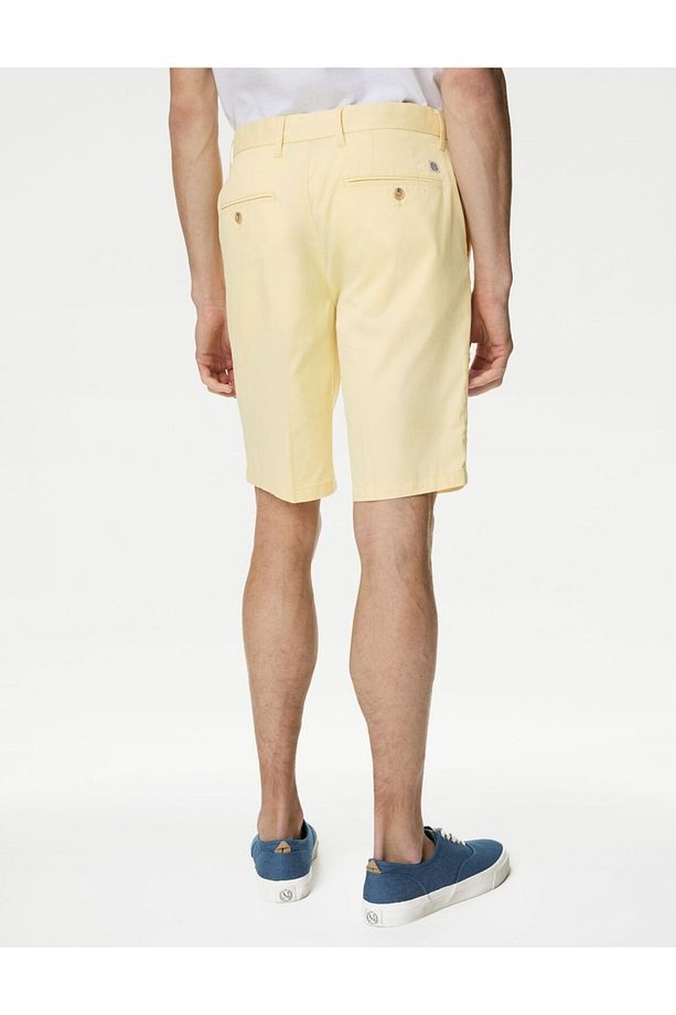 Regular Fit Chino Şort - 5